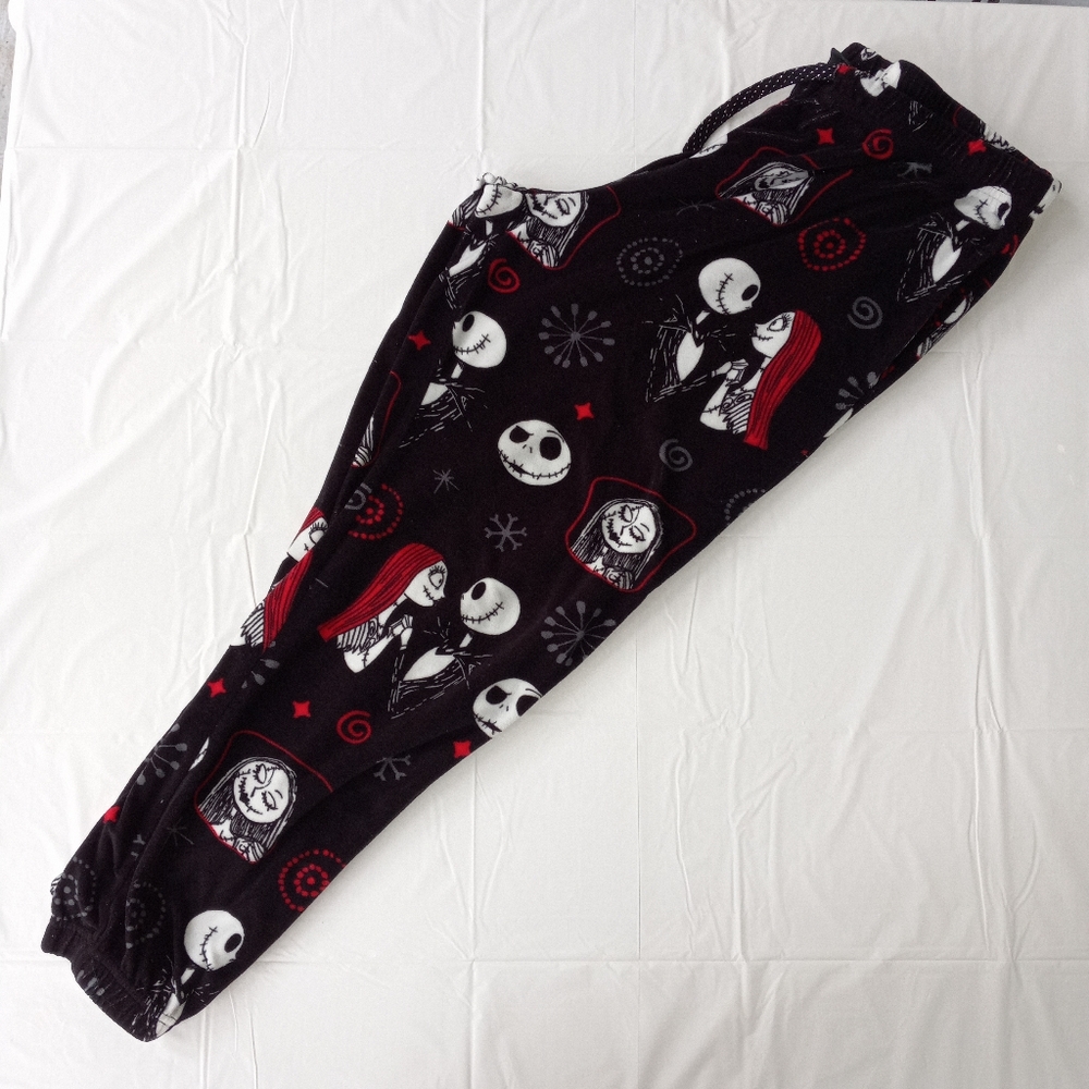 The Nightmare Before Christmas Themed Pajama Bottoms size L